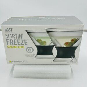 Host Martini Freeze 9 oz Cooling Cups 2 Count